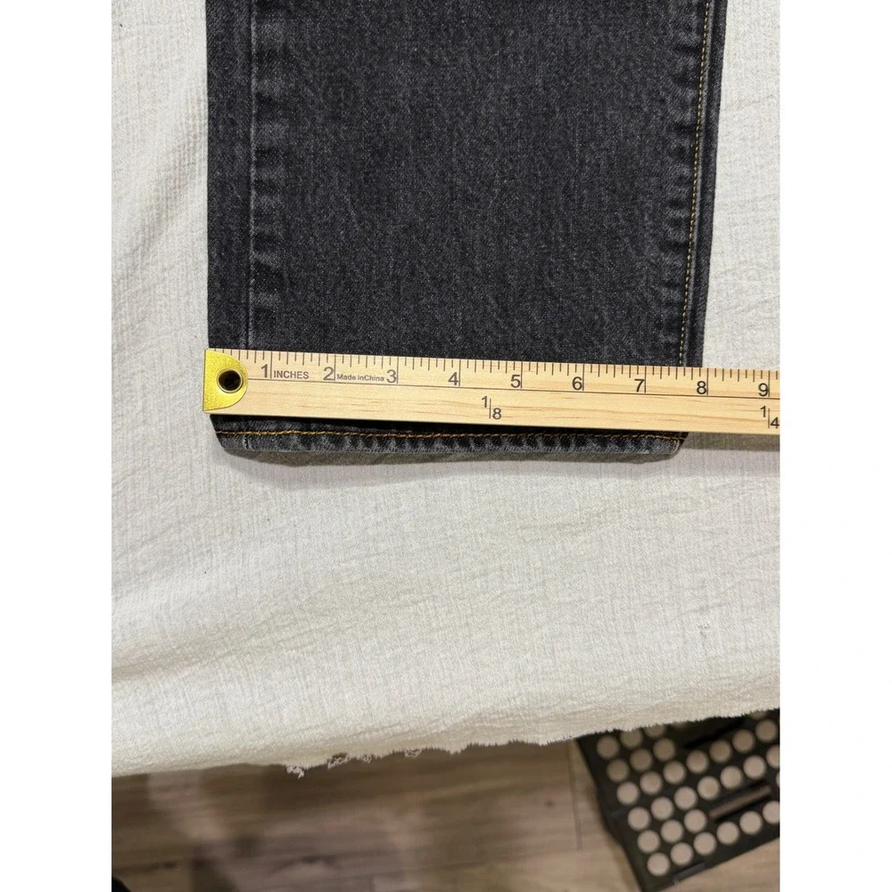 Levi's 501 Mens Original Fit Straight Leg Jeans Charcoal Gray W36 L30 00501-0226